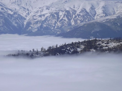 بر فراز ابرها در کوهستان های شفت