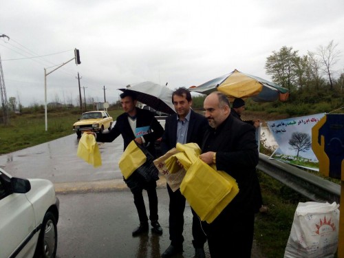 اقدامات ویژه اداره حفاظت محیط زیست شفت در روز ۱۳ فروردین