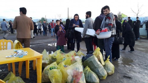 اقدامات ویژه اداره حفاظت محیط زیست شفت در روز ۱۳ فروردین