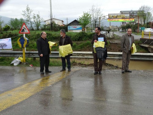 اقدامات ویژه اداره حفاظت محیط زیست شفت در روز ۱۳ فروردین