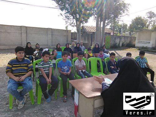 نشست کتابخوان در روستای قصاب محله شفت
