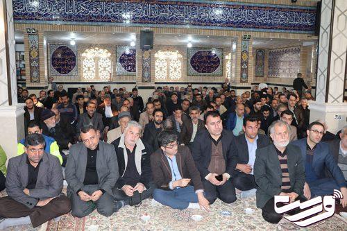 بزرگداشت آیت الله هاشمی رفسنجانی در شهرستان شفت