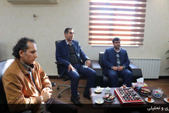 دیدار مدیرعامل بانک توسعه تعاون گیلان با فرماندار شفت