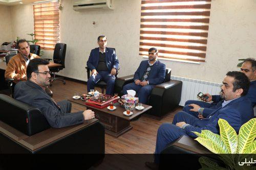 دیدار مدیرعامل بانک توسعه تعاون گیلان با فرماندار شفت