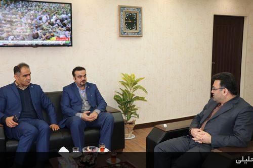 دیدار مدیرعامل بانک توسعه تعاون گیلان با فرماندار شفت