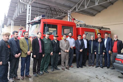 فرماندار شفت با کارکنان آتش نشانی این شهرستان دیدار کرد