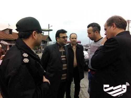 بازدید میدانی فرماندار شفت از 4 روستای بخش احمدسرگوراب