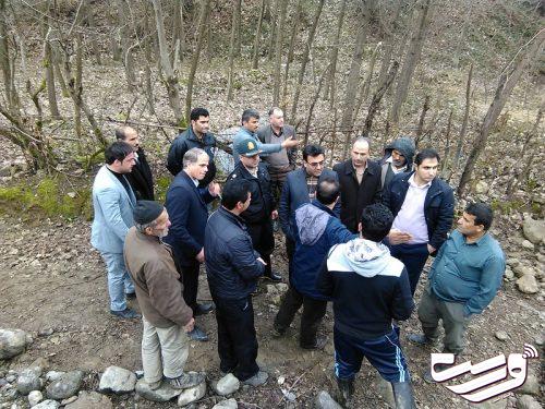 بازدید میدانی فرماندار شفت از 4 روستای بخش احمدسرگوراب