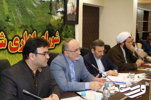جلسه شورای اداری شهرستان شفت با حضور وزیر ارتباطات و فناوری اطلاعات