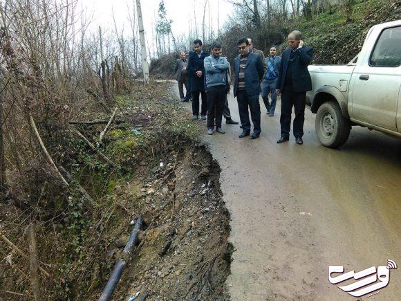 بازدید میدانی فرماندار شفت از 4 روستای بخش احمدسرگوراب