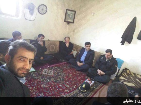 دیدار مسوولین شفت از مادر شهید زلفعلی گلپور