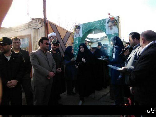 دانش آموزان دختر مدارس شفت به مناطق عملیاتی جنوب اعزام شدند
