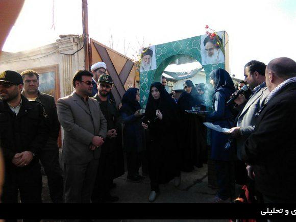 دانش آموزان دختر مدارس شفت به مناطق عملیاتی جنوب اعزام شدند