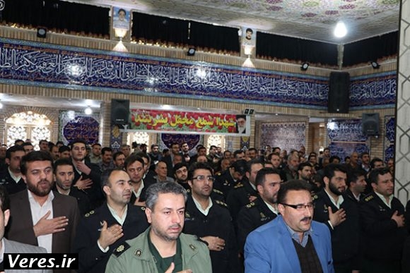 یادواره شهدای نیروی انتظامی،انقلاب اسلامی و مدافع حرم در شفت