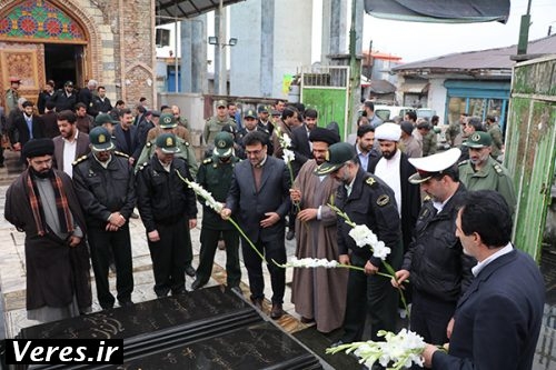 یادواره شهدای نیروی انتظامی،انقلاب اسلامی و مدافع حرم در شفت
