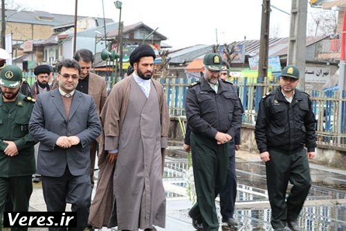 یادواره شهدای نیروی انتظامی،انقلاب اسلامی و مدافع حرم در شفت