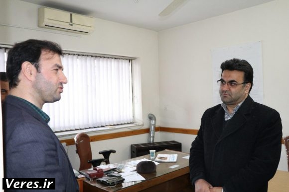 بازدید میدانی رییس ستاد بحران شفت از ادارات شهرستان