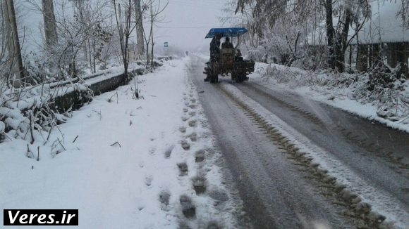 برف در برزوهندان شفت