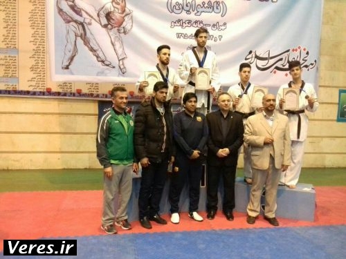 قهرمانی تکواندوی ناشنوایان استان گیلان درمسابقات کشوری