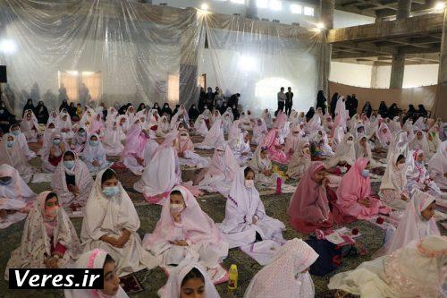 جشن تکلیف دانش آموزان دختر در شفت