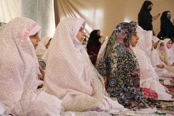 جشن تکلیف دانش آموزان دختر در شفت