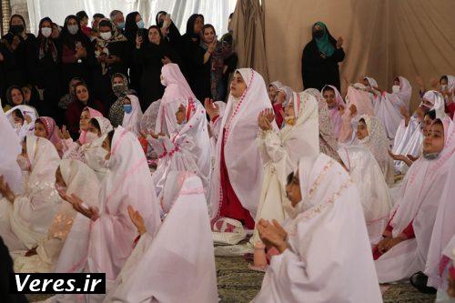 جشن تکلیف دانش آموزان دختر در شفت