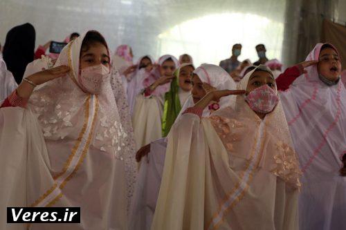 جشن تکلیف دانش آموزان دختر در شفت