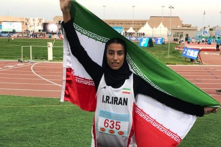 تاریخ‌سازی دختر دونده ایران در قهرمانی آسیا