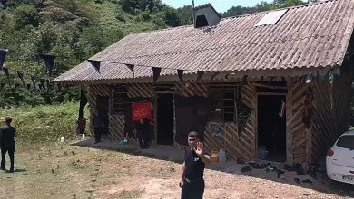 مسجد امام حسين (ع) روستای متروکه رودبارسرا - شهرستان شفت