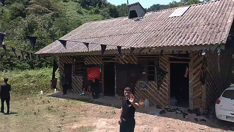 مسجد امام حسين (ع) روستای متروکه رودبارسرا - شهرستان شفت