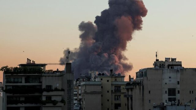 بمباران بیروت