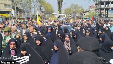 روز قدس در شهر رشت