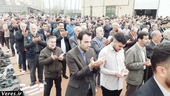 نماز عید فطر در شفت