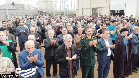 نماز عید فطر در شفت