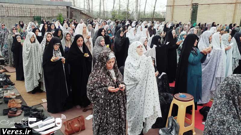 نماز عید فطر در شفت