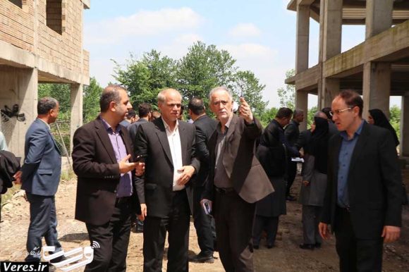 بازدید از طرح مسکن مددجویان بهزیستی و مسکن محرومین بنیاد مسکن شفت