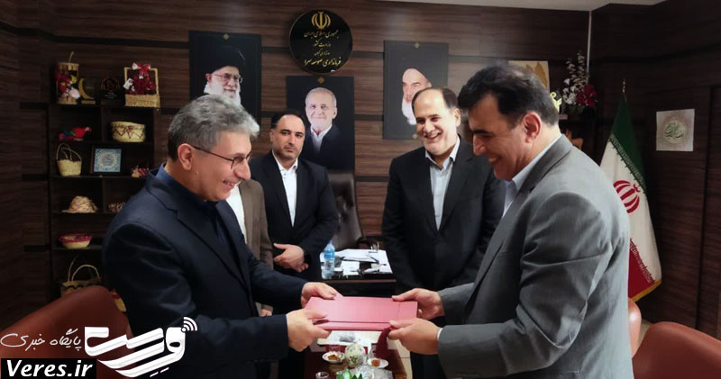 آیین تودیع و معارفه محمدرضا یوسف نژاد در جهاد کشاورزی صومعه سرا