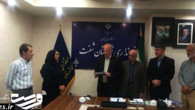 آیین معارفه مدیر ورزش و جوانان شهرستان شفت