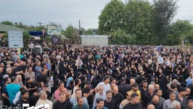 خاکسپاری ایلیا زادحسین